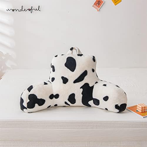 A Nice Night BlakWhite Reading Pillow, 17" Bed Wedge Pillows with Arms, M by ANICENIGHT