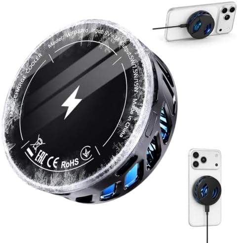 Magnetic Phone Cooler, Lightweight Portable RGB Cooler by Unknown