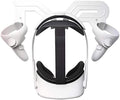 VR Headset and Controller Wall Mount Storage Stand Hook Compatible for Meta Quest 3 / Quest 2 / Pro / 1, PSVR 2, Pico 4, Rift S, Hp Reverb G2, HTC Vive, Valve Index, PS VR (White) by SINWEVR