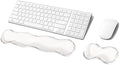Gel Keyboard Wrist Rest Set, Clear Wrist Rest for Keyboard and Mouse, Ergonomic Keyboard Mouse Wrist Rest for Typing Pain Relief, Suitable for Office, Gaming, Computer, Laptop - Transparent by COPORISO