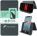 Flight Flap Airplane Phone Holder - Foldable Phone Stand for Plane Travel by FlightFlapbyFolden