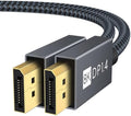 IVANKY DisplayPort Cable 1.4, 8K 32.4Gbps Display Port Cord 6.6ft, Grey by ivanky
