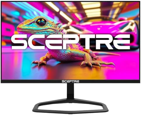 New! Sceptre 24.5-inch Gaming Monitor 240Hz 1ms DisplayPort x2 HDMI x2 100% sRGB AMD FreeSync Premium Build-in Speakers, Machine Black 2026 (E255B-FWD240 Series) - Image 2