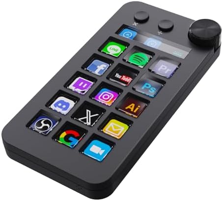 Streaming Deck,Macro pad/Calculator/Numeric Keypad Three Modes by Startyourjourneyofdiscovery