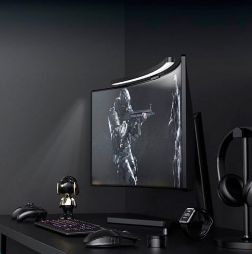 Computer Monitor Light Curved Screen Light Bar Three Light Modes Adjustable Brightness Touch Control Glare-Free Eye Protection LE13 A - Image 2