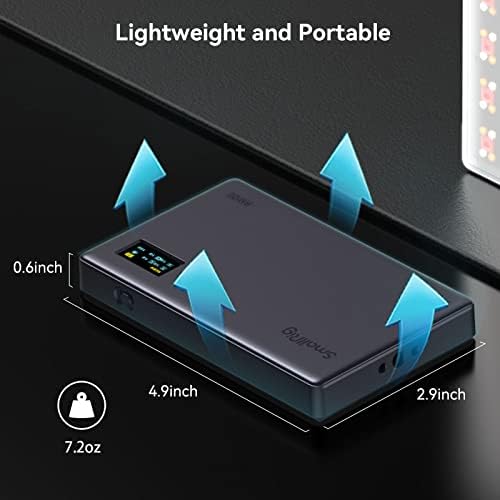 SmallRig RM120 RGB LED Video Light Panel, 7W Portable Metal Camera Light - Image 5