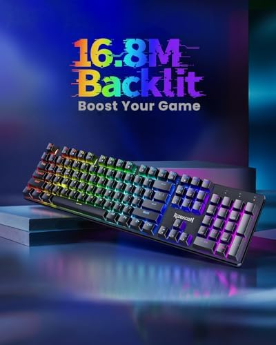Redragon K671KS Wireless Mechanical Gaming Keyboard, Tri Mode BT/2.4G/USB-C Hot Swappable Custom Keyboard, RGB Backlit Computer Gaming Keyboards, PBT Keycaps, Programmable for PC/Tablet/MAC - Image 4