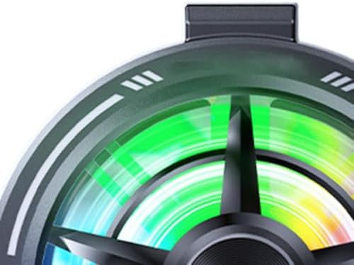 Phone Cooling Fan, Portable Low Noise Light Up Smartphone Cooler - Image 7
