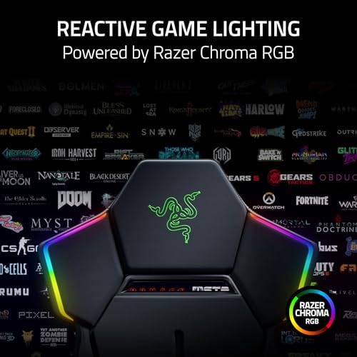 Razer Soma Chroma Ergonomic Reactive RGB Lighting Gaming Chair | Dual-Density Foam Cushion, Built-In Ergonomic Lumbar Support, Premium Steel Frame, Durable Build, 155 Degree Recline - Image 3