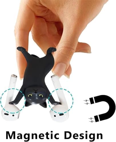 ATHAND 5 Pack Cat Earbud Holder Stand for AirPods 1/2/3 - Image 6