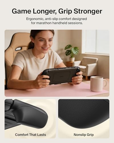 Belkin Nintendo Switch 2 Grip Case, Ergonomic, Dockable, Quick-Release Grip - Image 3