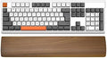 Ergonomic Wooden Wrist Rest Support for 104 Key Mechanical Keyboard by Wislist