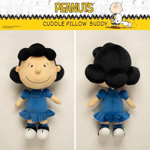 Peanuts Lucy Bedding Super Soft Plush Decorative Throw Cuddle Pillow, (Officially Licensed Product) By Franco Collectibles - Image 5