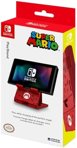 HORI Compact PlayStand - Mario Edition, Officially Licensed by Nintendo - Nintendo Switch, Adjustable - Image 6