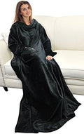 Catalonia Wearable Blanket with Sleeves for Women & Men, Fleece Wrap Throw by Catalonia
