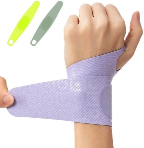 aoFIT Adjustable Wrist Brace for Pain Relief, Carpal Tunnel & Tendonitis Support – Ergonomic Compression, Breathable & Anti-Slip Design, Fits Left & Right Hand, Ideal for Sports, Gaming & Office Use by aoFIT