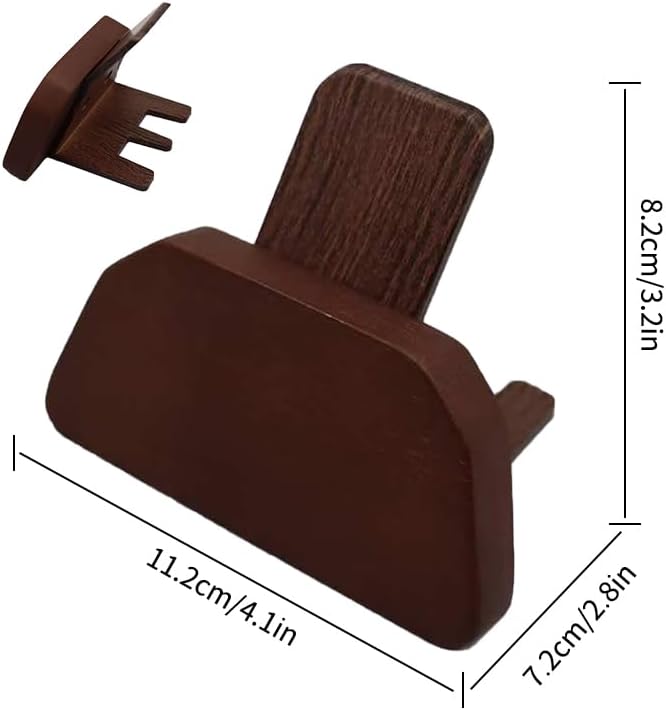 Solid Wood Gamepad Stand, Controller Holder for PS4 PS5 Xbox | This holder tidies gaming desk, fits most controllers, nice decor, ideal gift for father, son & boyfriend - Image 7