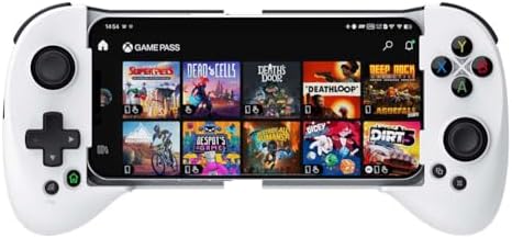 ShanWan Mobile Game Controller for iphone/Android with PHONE CASE Support, Bluetooth Wireless Gamepad - PS Remote Play, Xbox Cloud, Steam Link, GeForce NOW, MFi Arcade Games-Long Battery Life by ShanWan