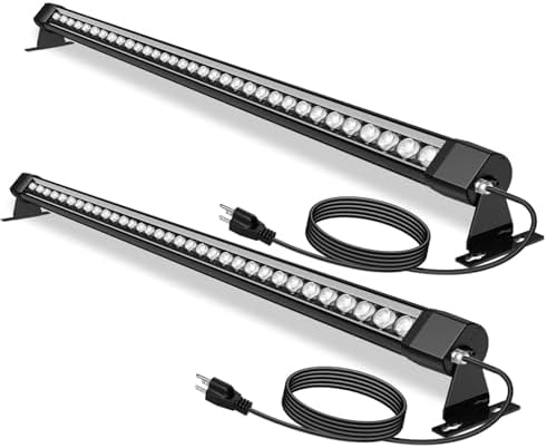 2Pack 72W Wall Washer Light 4FT 5000K 120V IP67 Waterproof Plug-in by nanzgecc