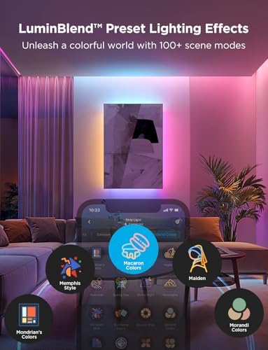 Govee RGBWWIC LED Strip Light 2 Pro 6.56ft, Smart Control, APP, WiFi - Image 2