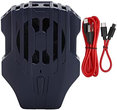 GOWENIC Gaming Phone Cooler with Type C | Semiconductor Heat Sink Fan for Mobile, Fast Charging While Cooling, ClipOn for Heat Dissipation & Extended Streaming - Image 6