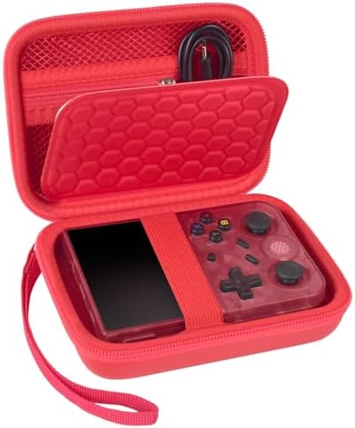 PAIYULE Travel Carrying Case for R36S RG353V RG353VS Handheld Game Console by paiyule