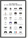 HAUS AND HUES Retro Video Game Posters for Walls Video Game Wall Art/Gamer Decor for Boys Room Gamer Wall Art Prints (24x36, Unframed) by HausandHuesArtPrints