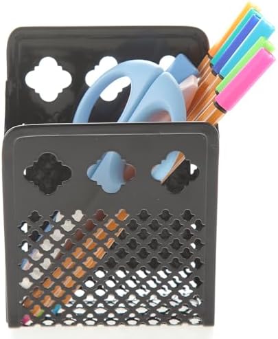 Magnetic Pen Holder, Mesh Metal Strong Magnet Dry Erase Marker Holder - Image 3