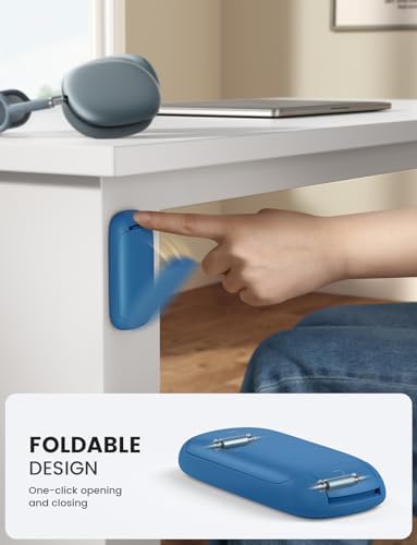 Lamicall Headphone Stand, Sticky Headset Holder, Foldable Headphone Holder - Image 2