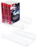 WEIMINLI 2-Pack 12-Game Case Holders for Nintendo Switch, Clear Acrylic by WEIMINLI