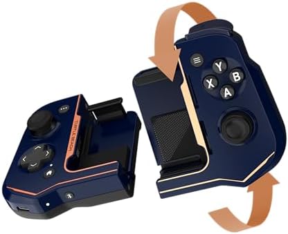 Turtle Beach Atom Mobile Game Controller with Bluetooth for Cloud Gaming on iPhone with Compact Shape, Console Style Controls & Low Latency Bluetooth – Cobalt Blue - Image 5
