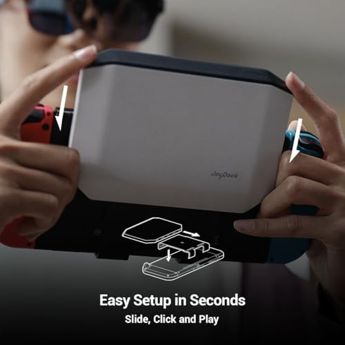 RayNeo JoyDock for Switch(Direct) /Switch 2(Back Clip Needed) - with 5000 mAh 5V/3A Flash Rechargeable Extended Battery, Charge & Play, Compatible Air 4/Air 3//Air 2 Series AR Glasses - Image 3