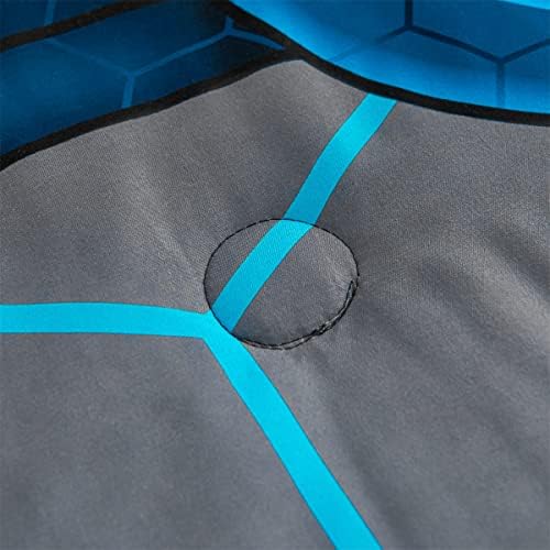 NTBED 5Pcs Full Gamer Comforter Set for Boys Kids Gaming Bedding Sets Blue - Image 4