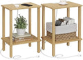 TUTOTAK End Table with Charging Station, Side Table Set of 2, Nightstand by ChoosetutotakFurnitureBuildYourCozyHome