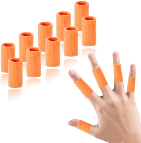 Finger Compression Sleeves, 10 Pcs by EDNYZAKRN