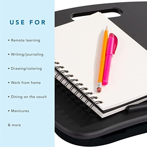 LAPGEAR Basic Lap Desk – Black, Fits 15.6” Laptops - Image 3