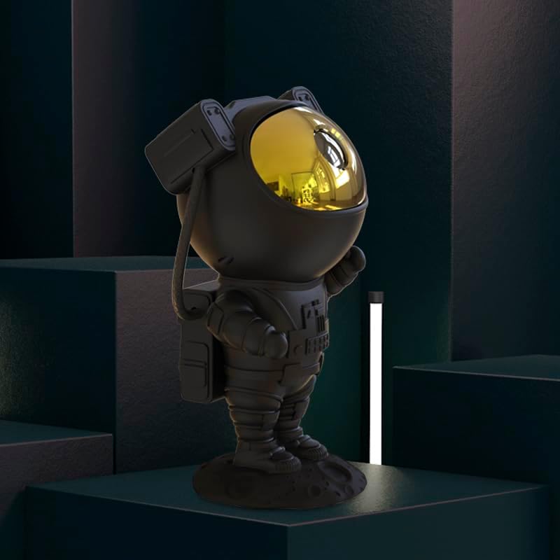 SFOUR Astronaut Galaxy Projector Night Light，Lights for Bedroom,Kids Room Decor Aesthetic, Adjustable Head Angle,Gift for Kids Adults Home Party Ceiling Decor，Christmas Gift - Image 3
