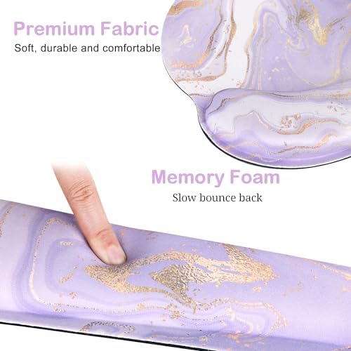 Ergonomic Mouse Pad with Wrist Rest and Keyboard Wrist Rest, Mousepad - Image 3