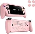Case for ASUS ROG Xbox Ally X,NOUKAJU Game Console Case with Keycaps,Anti-Drop, Anti-Scratch,Shockproof,Silicone Protective Cover for ASUS ROG Xbox Ally X Handheld Video Game Console(Pink) by Unknown
