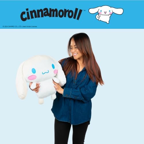 Cinnamoroll Bedding Super Soft Cozy Decorative Cuddle Pillow, (Officially Licensed Product) By Franco Collectibles - Image 4