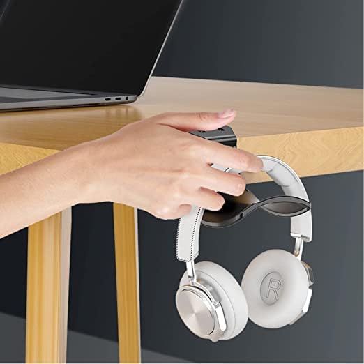 2-Pack Never Fall Headphone Hook Wall Mount Headset Holder White | Stand fixted with screws for airpods max sennheiser sony bose beats akg - Image 5