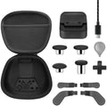 Complete Component Pack for Xbox Elite Controller Series 2 - Accessories Includes 1 Carrying Case, 1 Charging Dock, 1 Charger Cable, 4 Thumbsticks, 4 Paddles and 1 Adjustment Tool(BLACK) by BSUZUN