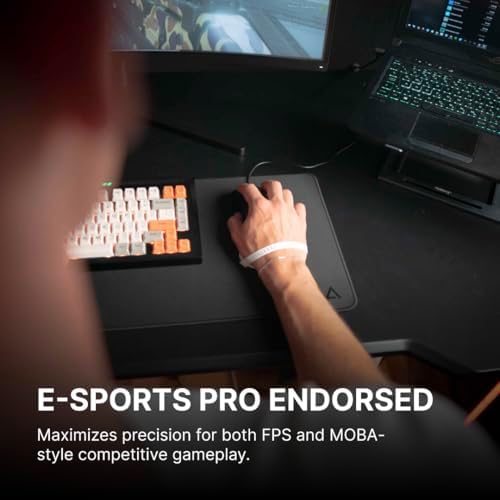DELTAHUB Carpio G2.0 - Advanced Ergonomic Right-Handed Gaming Wrist Rest for Mouse - Superior Support for Serious Gamers - Anti-Fatigue, Smooth Glide (Small, Right, Black) - Image 7