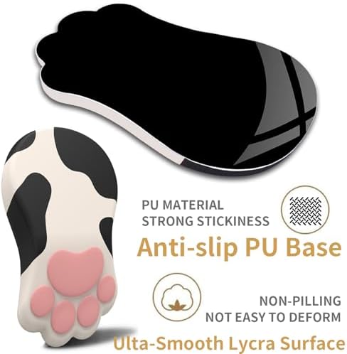 L-SPOUTTO Ergonomic Mouse Pad with Wrist Rest,Cute Mouse Pad Wrist Support - Image 2