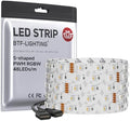 BTF-LIGHTING S Shaped Design RGB+3000K 24V 16.4ft 240LEDs RGBW LED Strip by BTF-LIGHTING