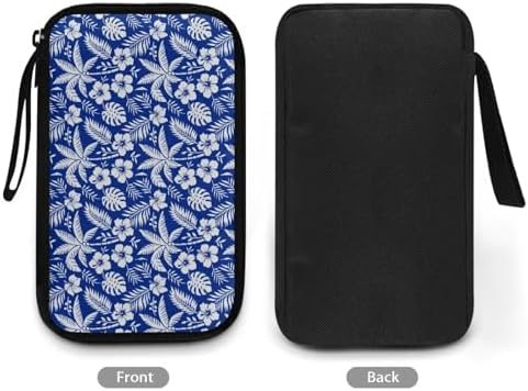 Tropical Flowers Electronic Organizer Travel Cable Organizer Bag Portable Pouch Electronic Accessories Carry Case for Tech Accessory Phone Power Bank Cable Cord Charger - Image 3