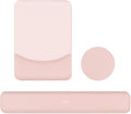 MOSISO Ergonomic Keyboard & Mouse Pad Wrist Rest Set, Baby Pink by MOSISO
