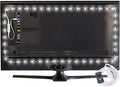 Power Practical LED Strip Lights Backlight, USB Light Strips w/Remote for 15 Ambient Color Bias Lighting Options & 10 Brightness Modes, for TV/Computer Decor/Indoor Use, Size (30"-40" TV) by PowerPractical