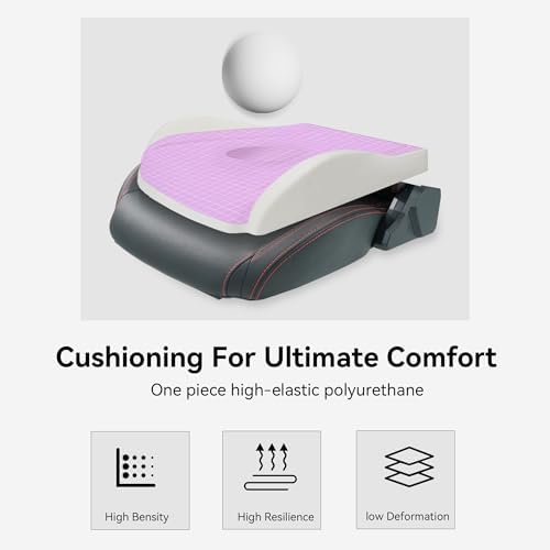 Gaming Chair 4D Adjustable Armrests - 170° Reclining & 320lb Capacity, High Back Ergonomic Computer Chair with Lumbar Support, Headrest & Lumbar Pillow - Image 5