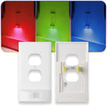 3 Pack - SnapPower Multi-Color GuideLight – Outlet Cover RGB Lights, Customizable Ambient Lighting/Mood Lighting for Home, Kitchen, Gaming Room, Kids Bedroom, Nursery, Holiday Decor (White, Duplex) by SnapPower